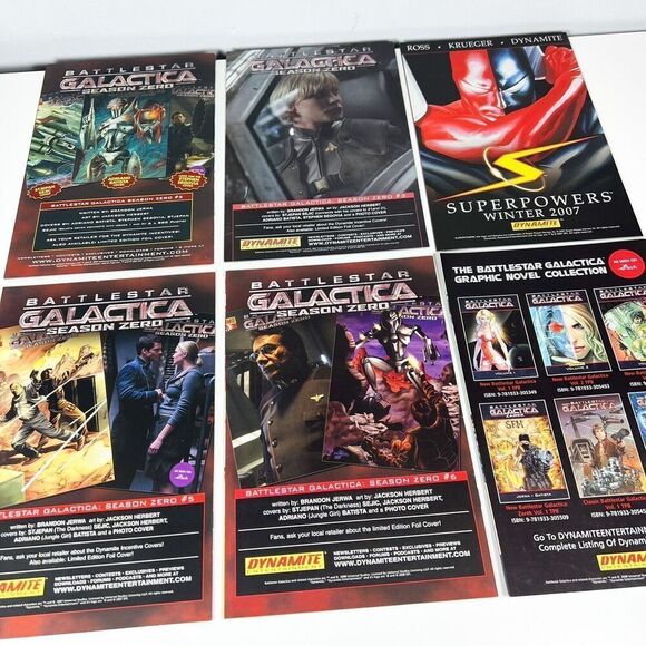 Battlestar Galactica Season Zero #1-6 Dynamite Comics - Picture 8 of 8